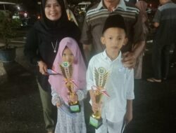 Salut, Kakak Beradik Siswa SDN 028 Lumban Dolok Raih Juara 1 Pentas Seni Islami Cinta Sholawat