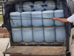 Sat Reskrim Polres Rohul Berhasil Amankan 3 Ton BBM Subsidi