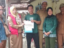 Bakti Sosial Puskesmas Karang Bahagia dan Baznas Bekasi Dukung Pasien Kanker Tulang di Desa Karang Sentosa
