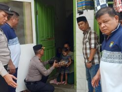 Polsek Tanjung Balai Selatan Berikan Bantuan Kemanusiaan untuk Anak Stunting