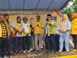 Ribuan Masyarakat di Pelalawan Saksikan Deklarasi Partai Golkar Dukung Prabowo – Gibran: Konsultasi Massal Menuju Pemilu 2024