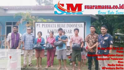 Peduli Korban Banjir: PT.PHI Salurkan Paket Sembako pada Karyawan dan Masyarakat di Tiga Desa Ring Satu Perusahaan