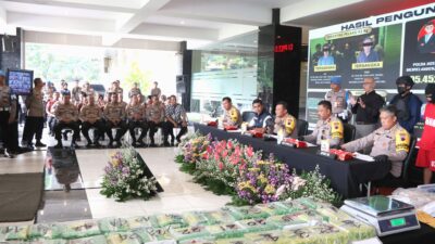Polda Jateng Ungkap Peredaran Narkoba Lintas Jawa- Sumatra