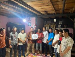 Polres Kaur Berikan Santunan kepada Keluarga KPPS yang meninggal
