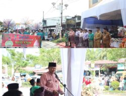 Wakil Bupati Rokan Hulu, H. Indra Gunawan, Memimpin Pawai Taaruf dalam Rangka Peringatan MTQ ke-24