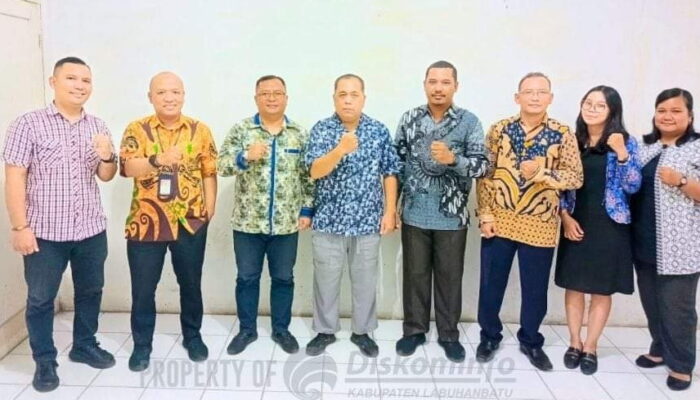 Plt Kadis Kominfo Sambut Kunjungan Diskominfo Provinsi Sumatera