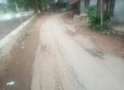 Jalan Kampung Kebon Kelapa Desa Maja Rusak parah akibat Truk Pengangkut Batu bara Warga Resah