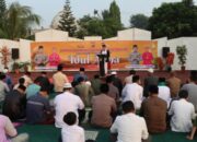 Polres Lebak Polda Banten Gelar Sholat Idul Adha di Lapangan Mapolres Lebak