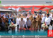 Peresmian Pasar Rakyat Palapa dan Pasar Minggu Rokan Hulu Membawa Harapan Baru bagi UMKM di Riau