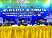 UNBP Wisudakan Mahasiswa Angkatan ke-II 
