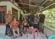 Kades Tanjung Beringin Dan Baznas Memberikan Bantuan Kepada Masyarakat Menderita Sakit Kurang Mampu