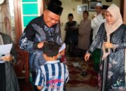 Kades Cemplang Agus Tani Laksanakan Tasyakuran Berbagi Rezeki pada Anak Yatim Piatu
