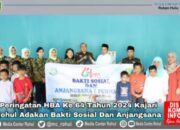 Peringati HBA ke 64 Tahun 2024: Kajari Rohul Adakan Bakti Sosial dan Anjangsana
