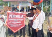 Pj Walikota Lhokseumawe  Resmikan PAUD Dan Rumah Gizi di Gampong Meunasah Mesjid 