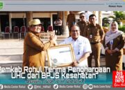 Rohul Raih Penghargaan UHC dari BPJS kesehatan Wilayah II