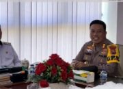 Menjaga Kerjasama dengan Baik Kapolres kaur Polda Bengkulu kunjungan Sirahturahmi ke Pemda kaur