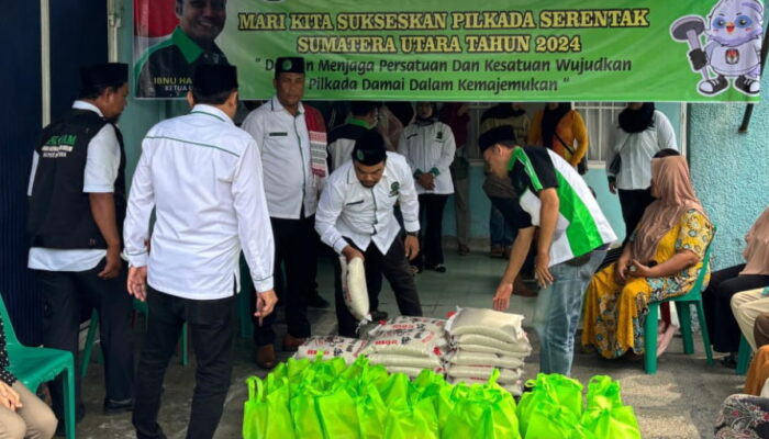 Jum’at Barokah, Bakopam Sumut Ajak Masyarakat Dukung Kondusifitas Pilkada Serentak 2024.