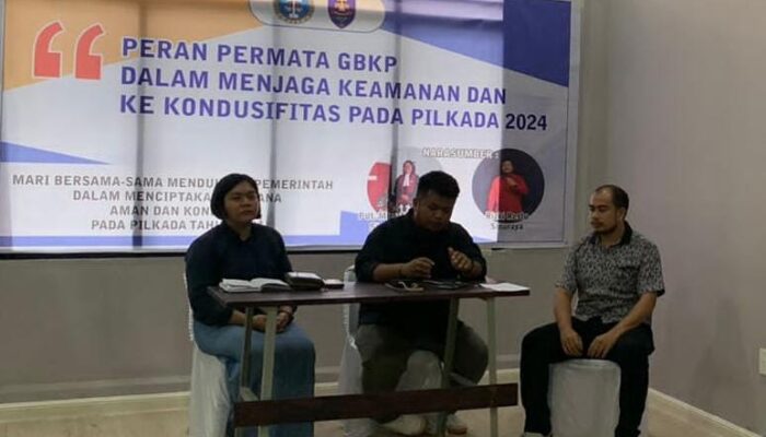 Wujud Dukung Pilkada Damai 2024, PERMATA GBKP Tolak Berita Hoax