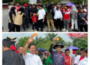H.Syafaruddin Poti dan Ribuan Masyarakat Gerak Jalan Santai Meriahkan HUT RI ke-79 di Kecamatan Kepenuhan