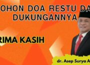 dr. Asep Surya Atmaja: Luncurkan Program ‘Maju’ untuk Menyuarakan Kepentingan Buruh dan Masyarakat Bekasi sebagai Calon Bupati/Wakil Bupati 2024-2029