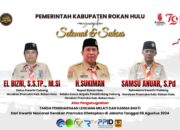 Penerimaan Penghargaan Pramuka di Pembukaan Raimuna Daerah dan Peringatan Hari Pramuka ke-63