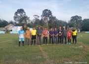 Pembukaan Turnamen Mini Soccer Desa Suka Maju Dimeriahkan Marching Band dan Kehadiran Tokoh Penting