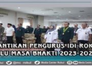Pelantikan Pengurus IDI Cabang Rokan Hulu Masa Bhakti 2023-2026, Diharapkan Tingkatkan Kesehatan Masyarakat