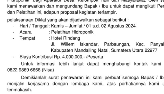 Kegiatan Life Skill diduga Mega Korupsi di Mandailing Natal