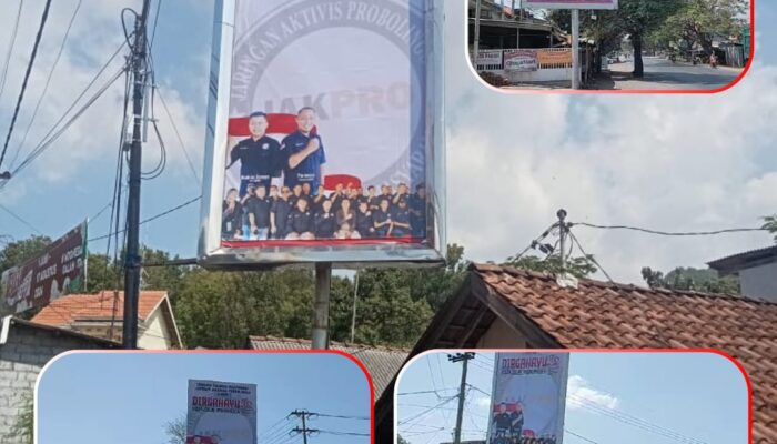 Menyambut Hari Kemerdekaan, LSM JakPro Mewujudkan Kecintaan Tanah Air Dengan Pemasangan Billboard