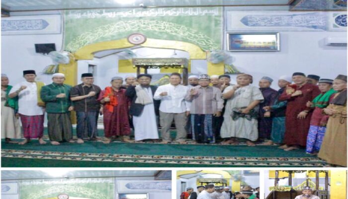 Pj Gubernur Lampung Dr.Samsudin di Dampingi Pj Bupati Tulang Bawang Drs.Qudrotul Ikhwan jalin Silaturahmi dan Sholat Subuh Bersama di Masjid An Nur, Menggala Tulang Bawang