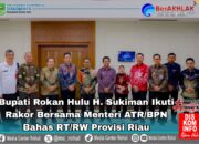 Rapat Koordinasi Lintas Sektor: Bupati Rohul Dorong Penetapan RTRW untuk Optimalisasi Sektor Pertanian dan Perkebunan