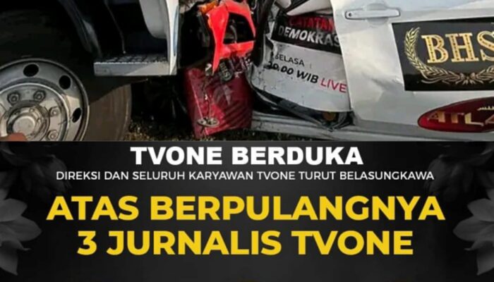 Naas 3 Reporter tvOne Meninggal Dunia Setelah Alami Kecelakaan dengan Truk