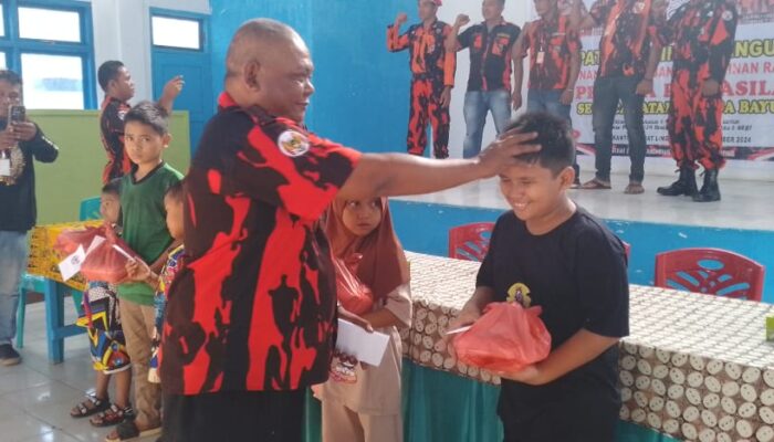 PAC PP Kecamatan Lingga Bayu Santuni Anak Yatim