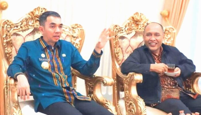 Kunjungan KIP Sumut Disambut Pjs Bupati Labuhanbatu