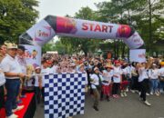 Ribuan Peserta Meriahkan Jalan Sehat dan Bakti Sosial HPN 2025 Banjarmasin