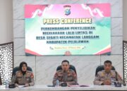 Polres Pelalawan gelar Perkembangan Penyelidikan Kecelakaan Lalu lintas di Desa Segati