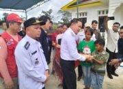 Pemkab Pelalawan Santuni Keluarga Duka Korban Tragedi Mobil Colt Diesel Jatuh Ke Sungai Segati