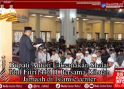 Bupati dan Wakil Bupati Rokan Hulu Laksanakan Shalat Idul Fitri 1446 H Bersama Ribuan Jamaah