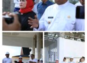 Bupati Rokan Hulu di Dampingi Hj.Sumiartini Tinjau Progres Pembangunan Gedung Baru DPRD