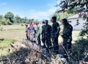Dandim 0408/BS Tinjau Lokasi Pra TMMD di Desa Bandu Agung, Kaur Utara