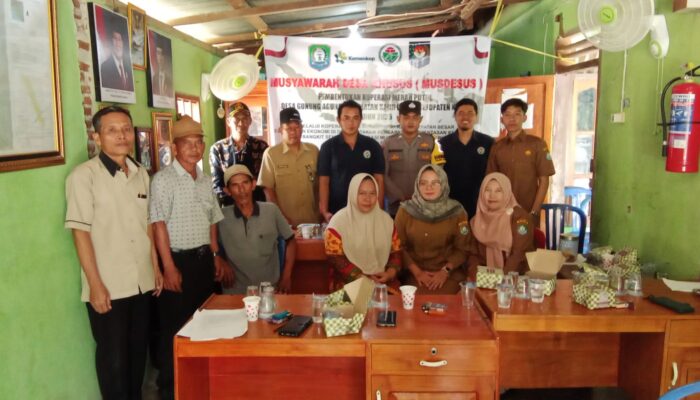 Dukung Inpres, Kopdes Merah Putih Gunung Agung