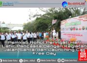 Semarak Hari Lahir Pancasila, Pemkab Rohul Gelar Jalan Santai dan Launching Car Free Day