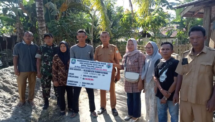 Bangunan Fisik Desa Talang Jawi II, Bangun Rabat Beton