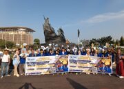 Mahasiswa Universitas Persada Bunda Indonesia (UPBI) Gelar Promosi Kampus di Area Car Free Day Pekanbaru