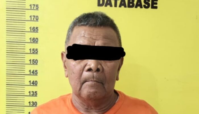 Lelaki Lansia diamankan Polres Rohul, Kasus Kakek Bikin Geleng Kepala