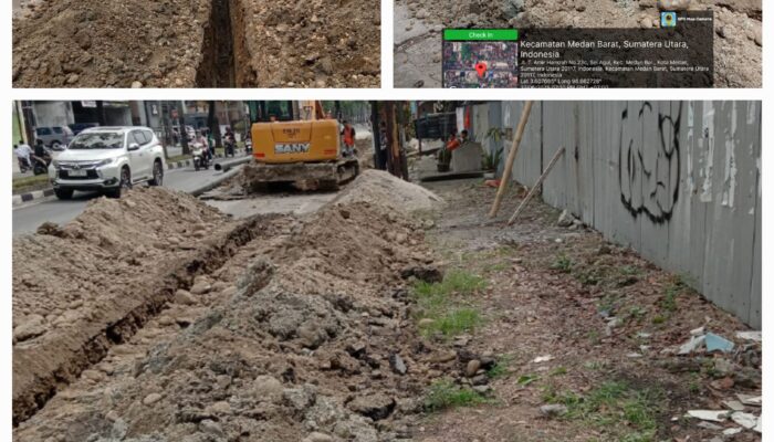 Proyek Pipa Tanpa Identitas di Medan: Sorotan Keras untuk Pelaksana dan PUPR Sumut