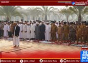 Shalat Istisqo’ Digelar di Rokan Hulu, Pemkab dan Masyarakat Berdoa agar Hujan Segera Turun