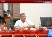 Bupati Rohul Pimpin Rakor Optimalisasi Pemanfaatan Pasar Modern Babussalam