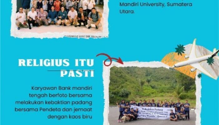 Etos Kerja Karyawan Bank Mandiri di Tapanuli : Harmoni Budaya, Religi dan Profesionalisme