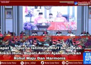 DPRD Gelar Paripurna Istimewa, Rokan Hulu Kukuhkan Komitmen Pembangunan